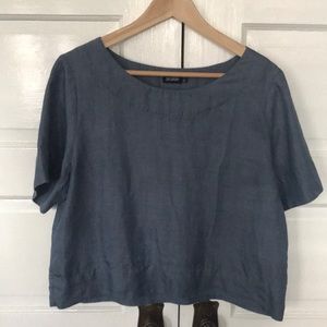 Kate Spade Saturday Chambray Top